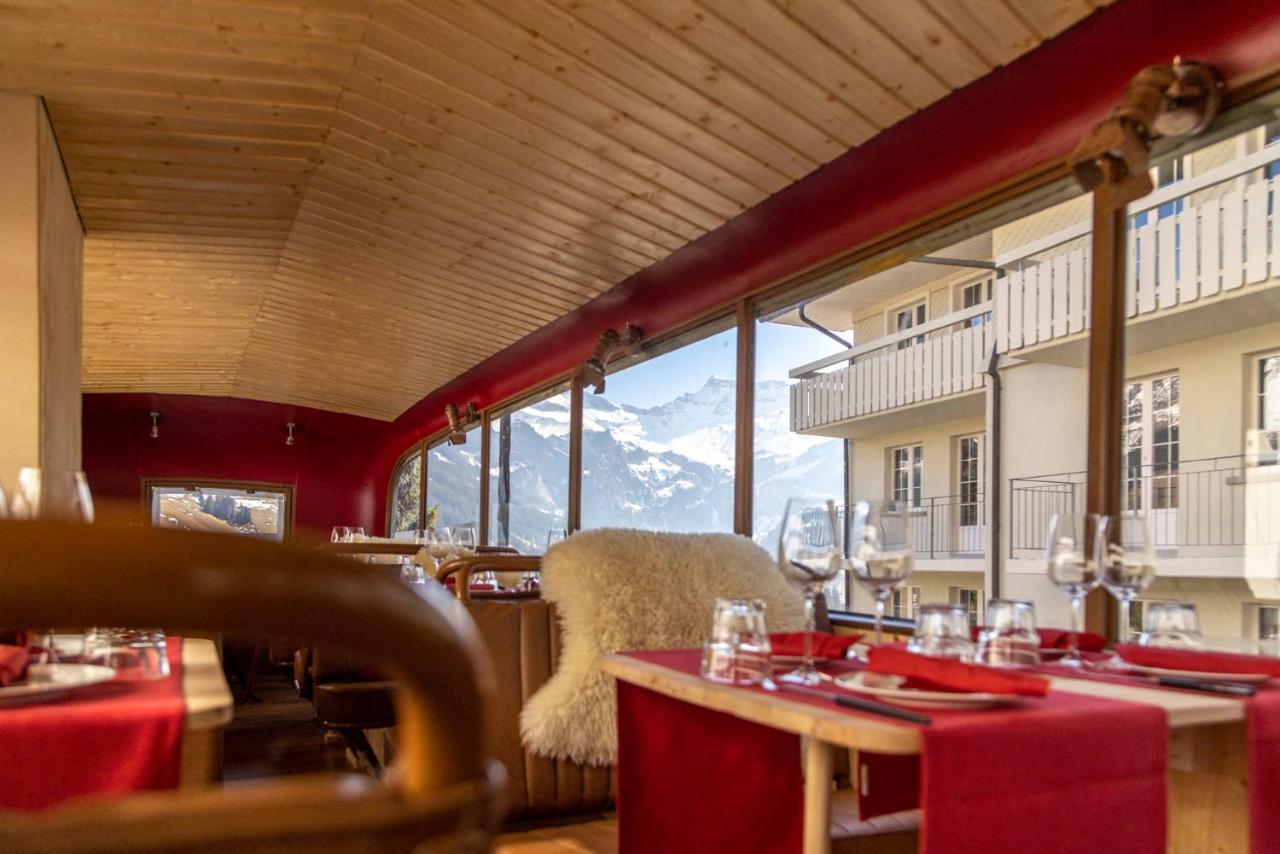 Chalet-Hotel Beau-Site Adelboden Bagian luar foto