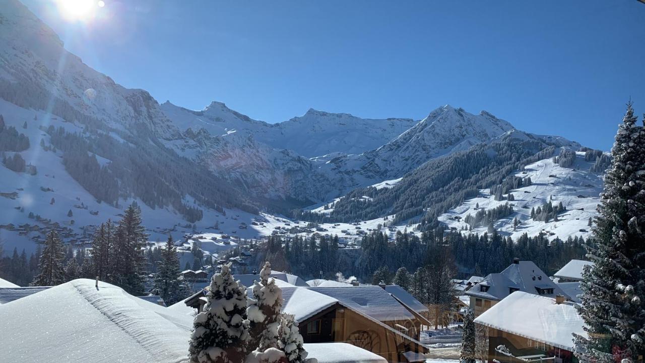 Chalet-Hotel Beau-Site Adelboden Bagian luar foto